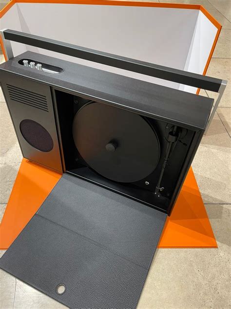 hermes boombox|HERMES BOOMBOX VERTICAL Record Player Speaker .